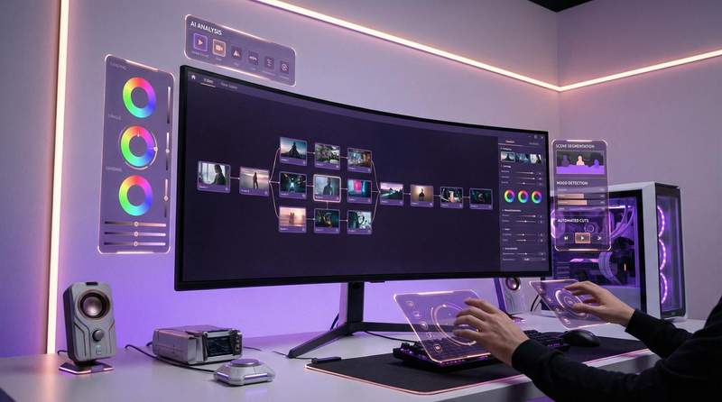 日本三级 AI视频剪辑工作室